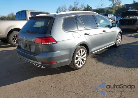 2018 Volkswagen Golf Sportwagen Tsi Sel from USA, damaged, VIN 3VWL17AU4JM760125